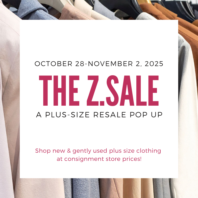 Fall 2025 Z.Sale Plus-Size Resale Pop Up