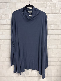 Blue Funnel Neck Tunic - Chalet