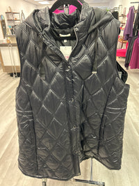 Black Quilted Vest - Maurices
