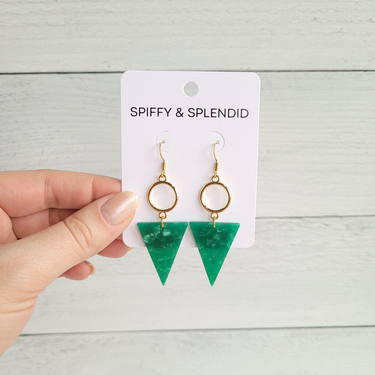 Olivia Earrings | Green