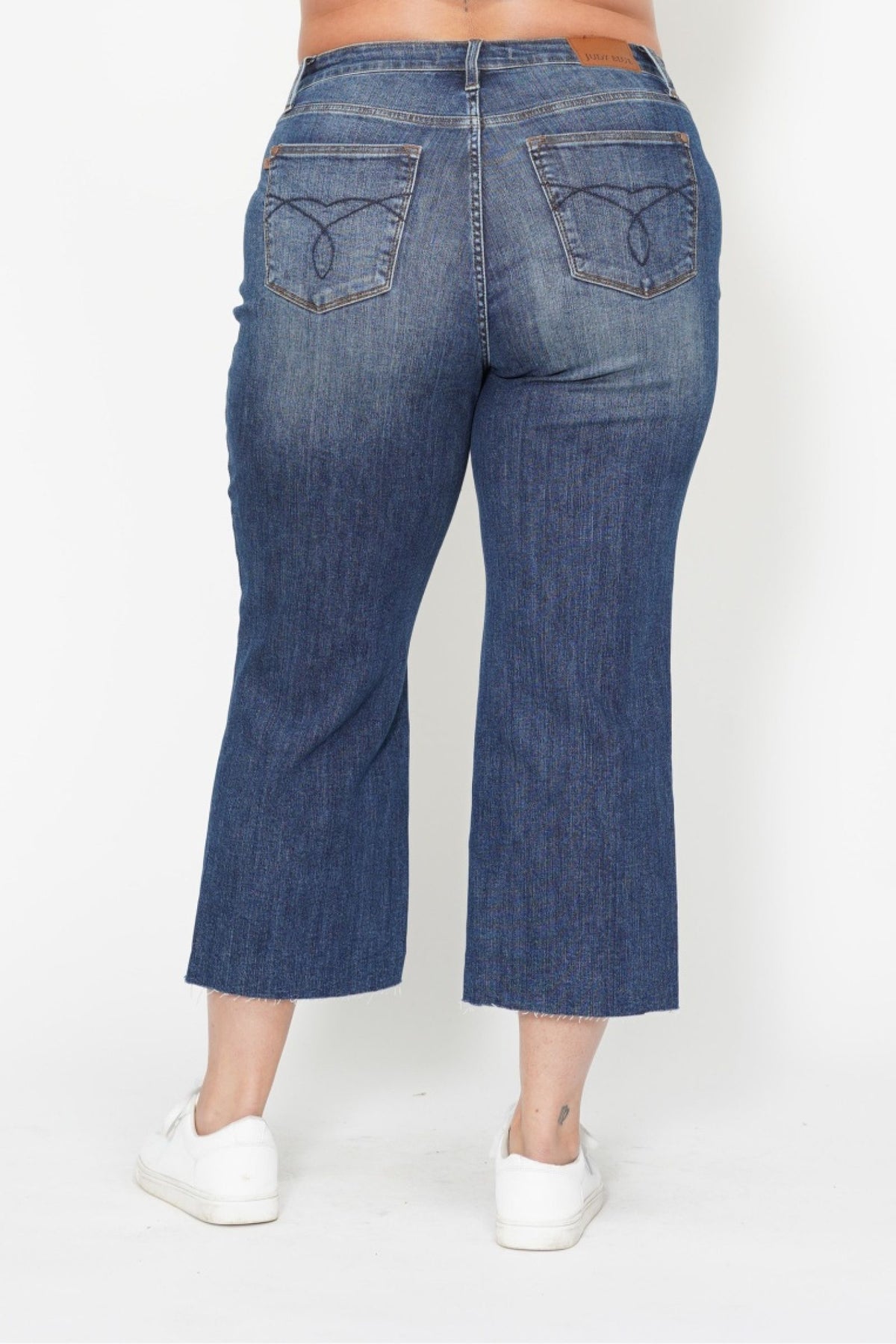 High Waist Wide Leg Crop