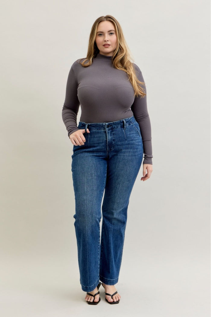 Mid Rise Trouser Bootcut