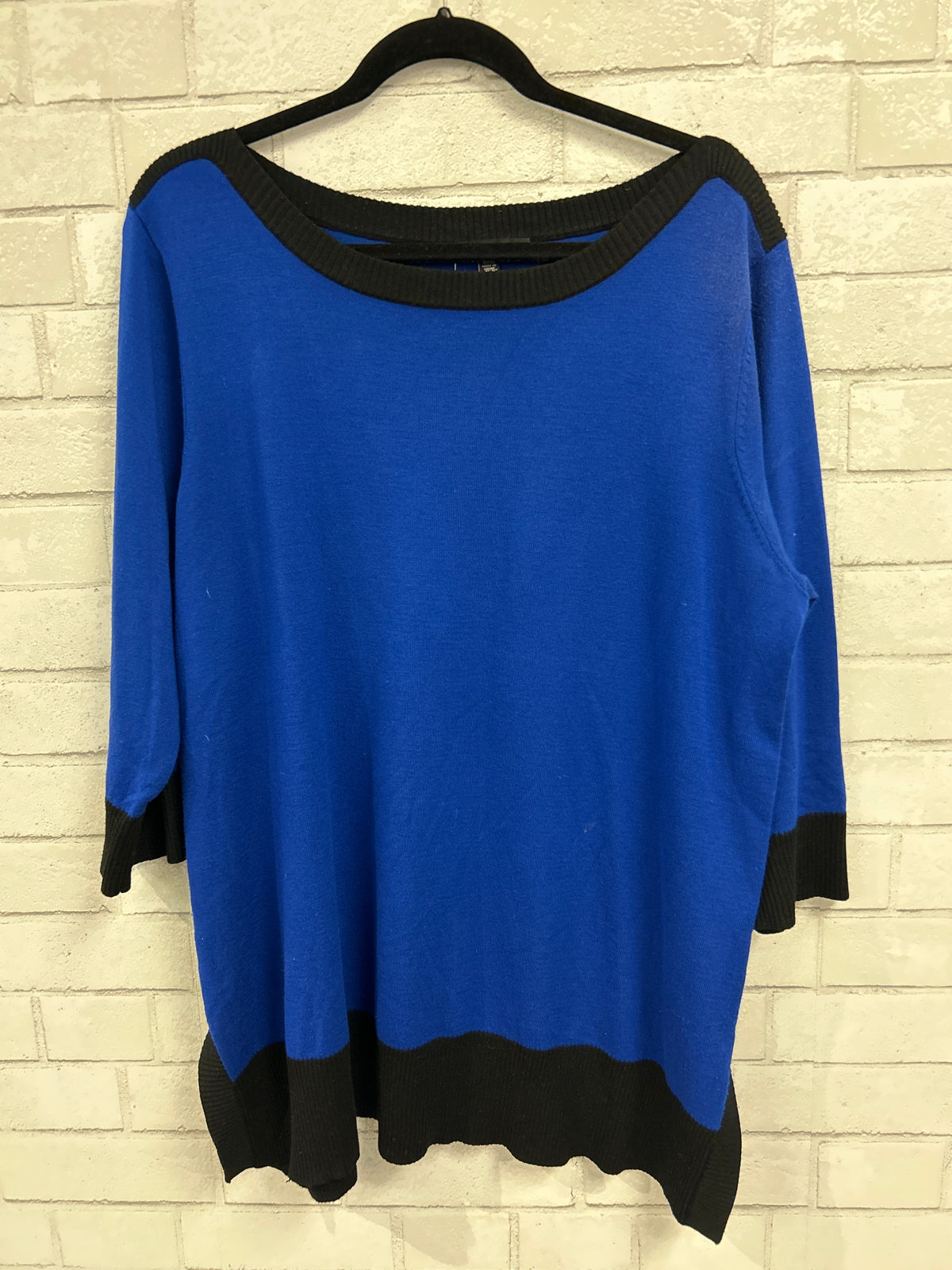 Royal Blue Black Trim Tunic - Cable & Gauge