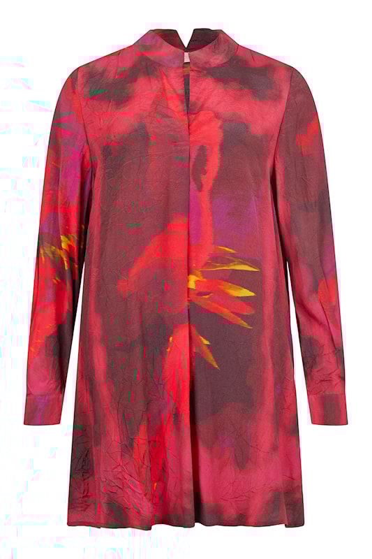 Floral Inverted Pleat Tunic