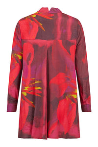 Floral Inverted Pleat Tunic