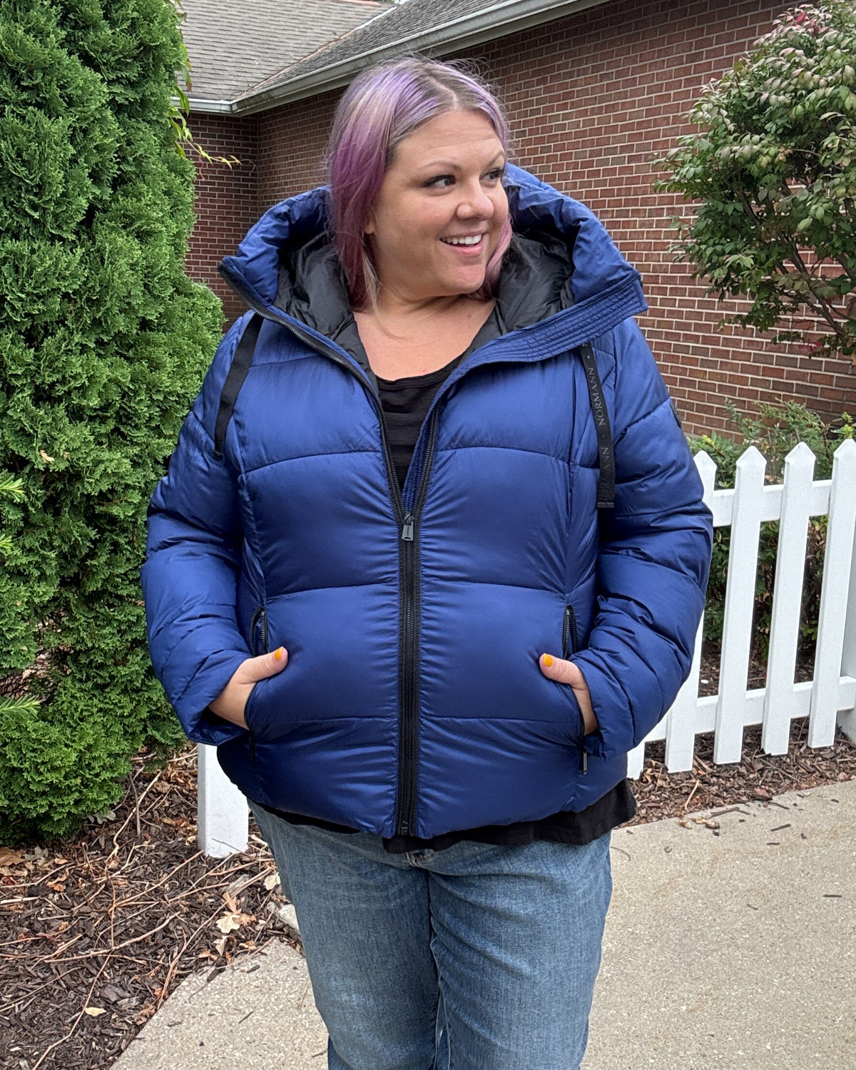 Technical Down Jacket | Blue