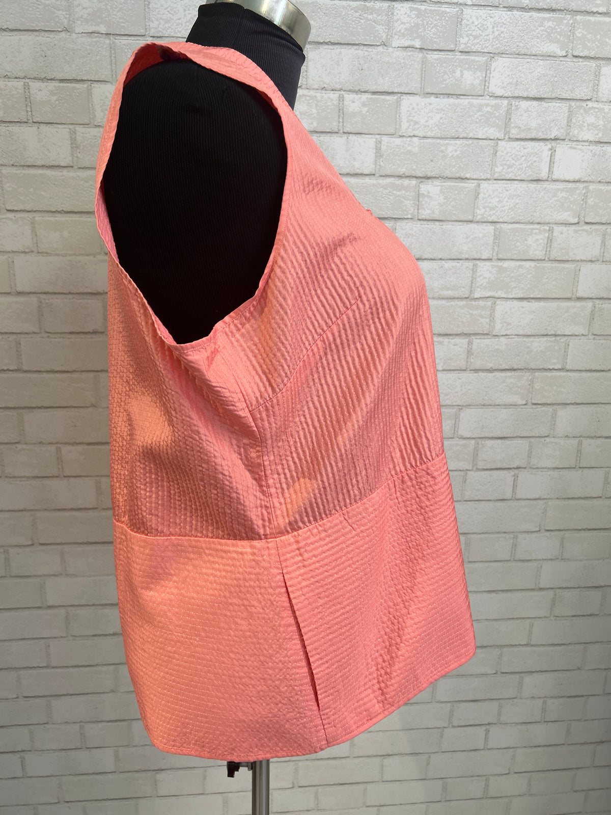 Pink Silk Eileen Fisher Vest