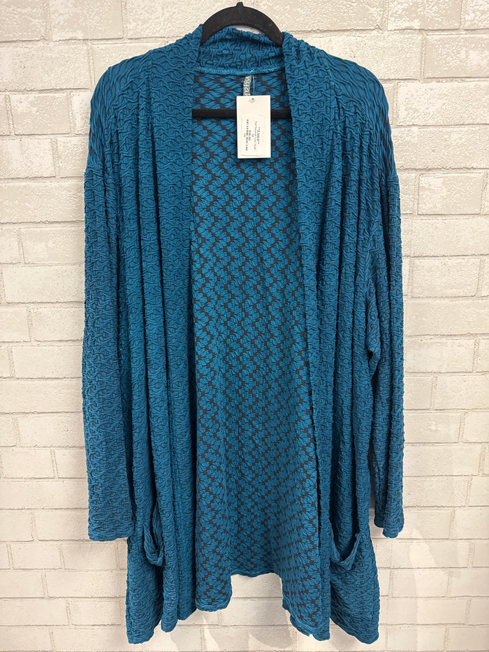 Teal Textured Tunic - Nyah