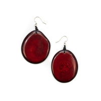 Amigas Earrings | Burgundy