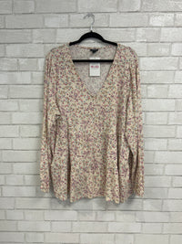 Pink/Purple Floral Top - Torrid