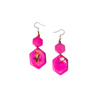 Delfi Earrings | Fuchsia