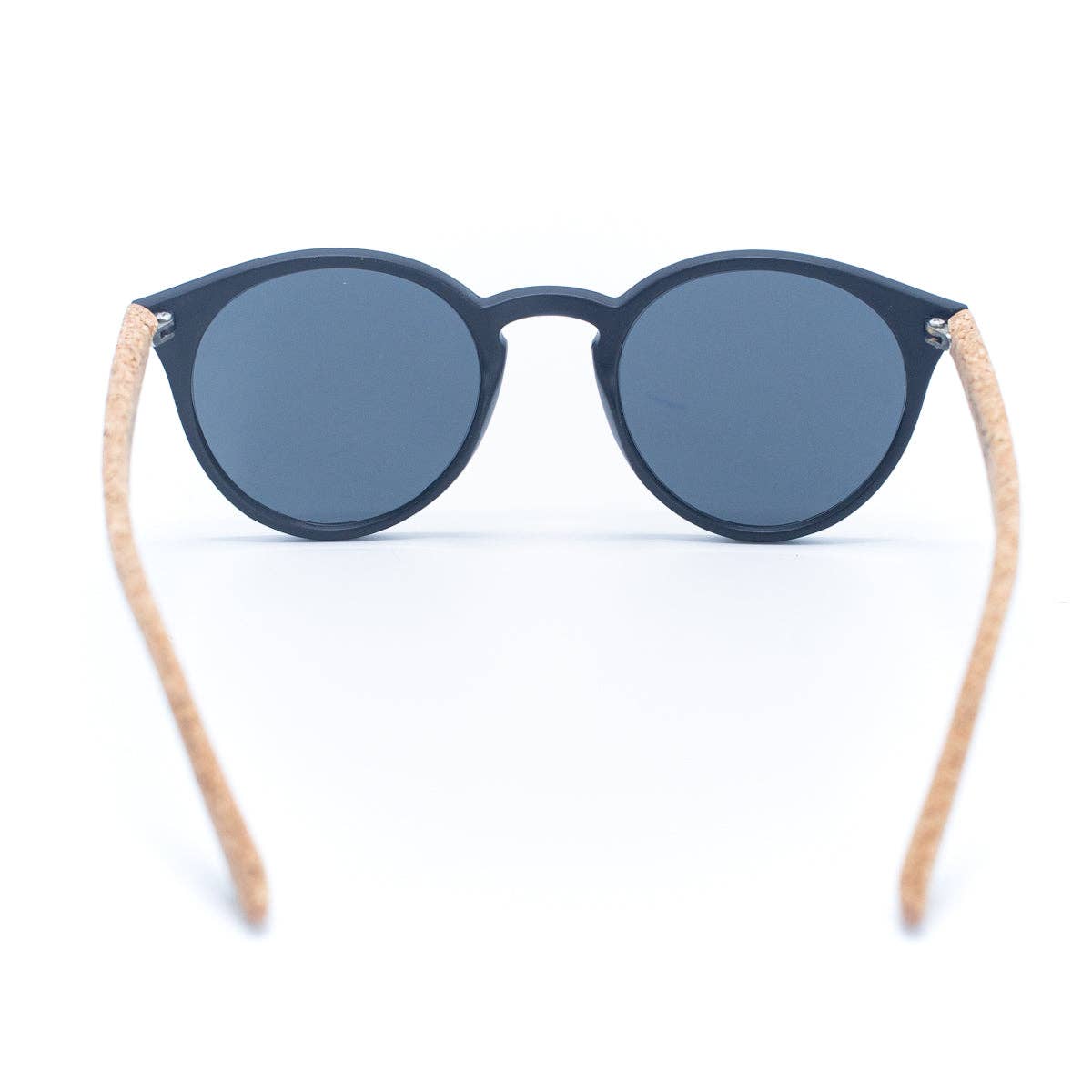 Round Cateye Cork Sunglasses