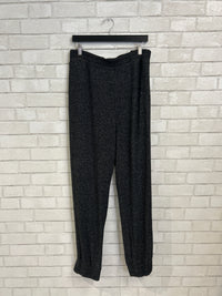 Black Peppered Lounge Pants - Soft Surroundings