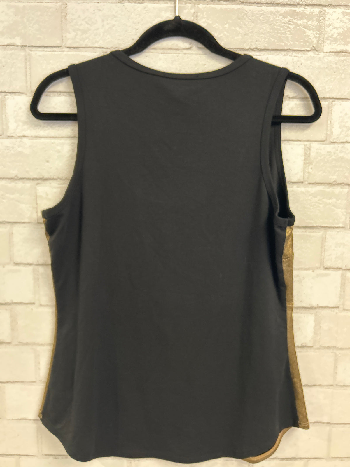 Gold Shimmer Tank - Karen Kane