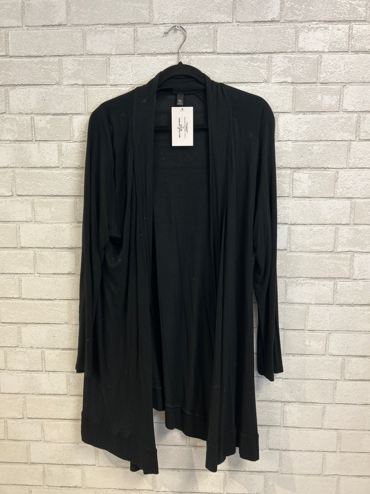 Black Open Long Cardigan - Mossimo