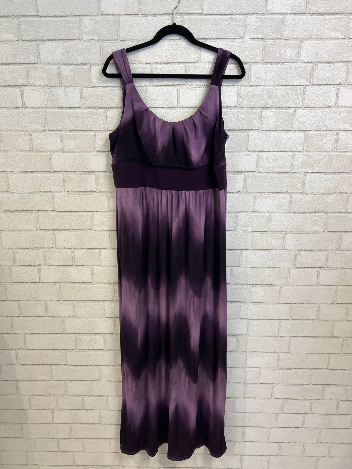 Purple Tie-Dye Maxi Dress - R&M Richards
