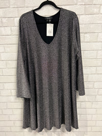 Silver Sparkle Dress - Karen Kane