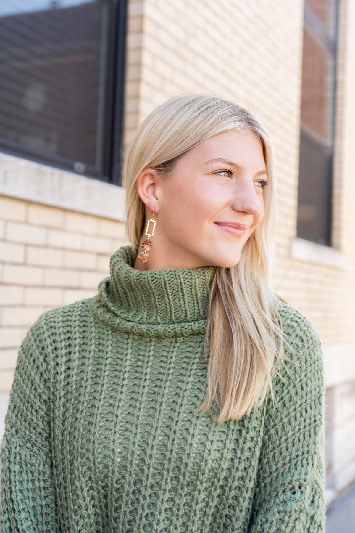 Holly Earrings | Brown Shimmer
