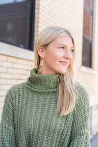 Holly Earrings | Brown Shimmer