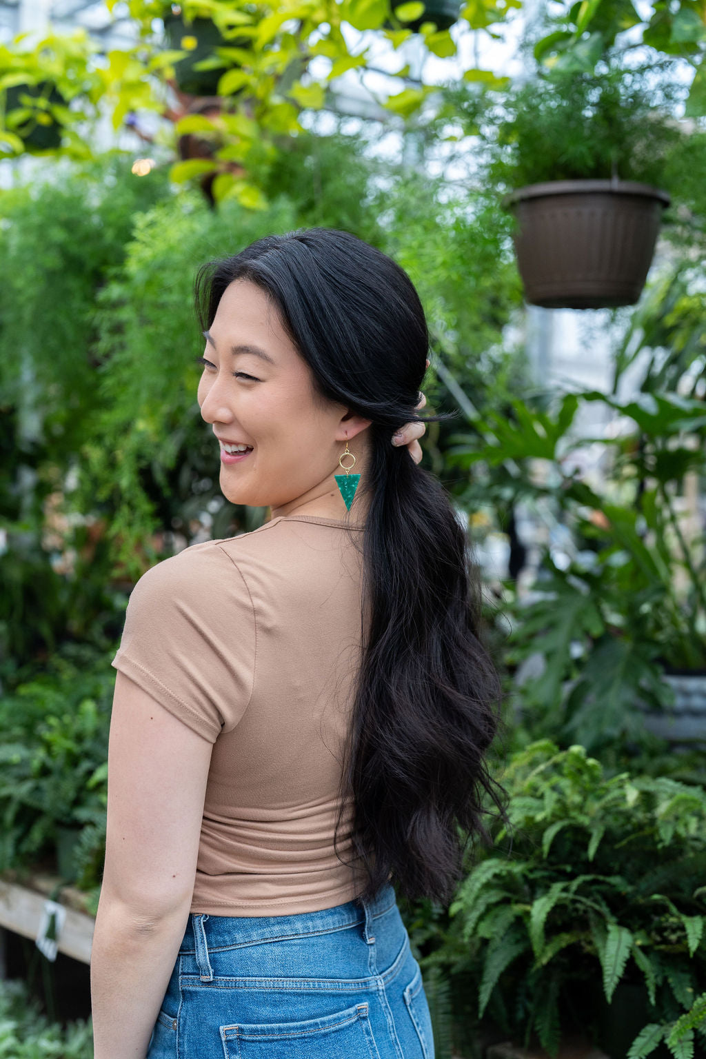 Olivia Earrings | Green