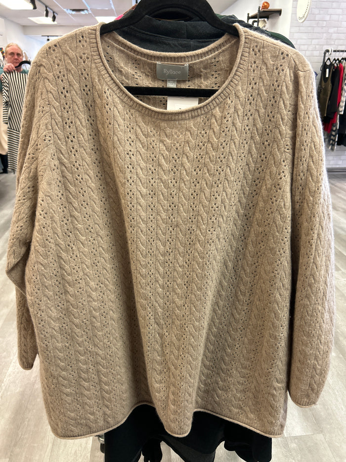 Taupe Sweater - Nyllace
