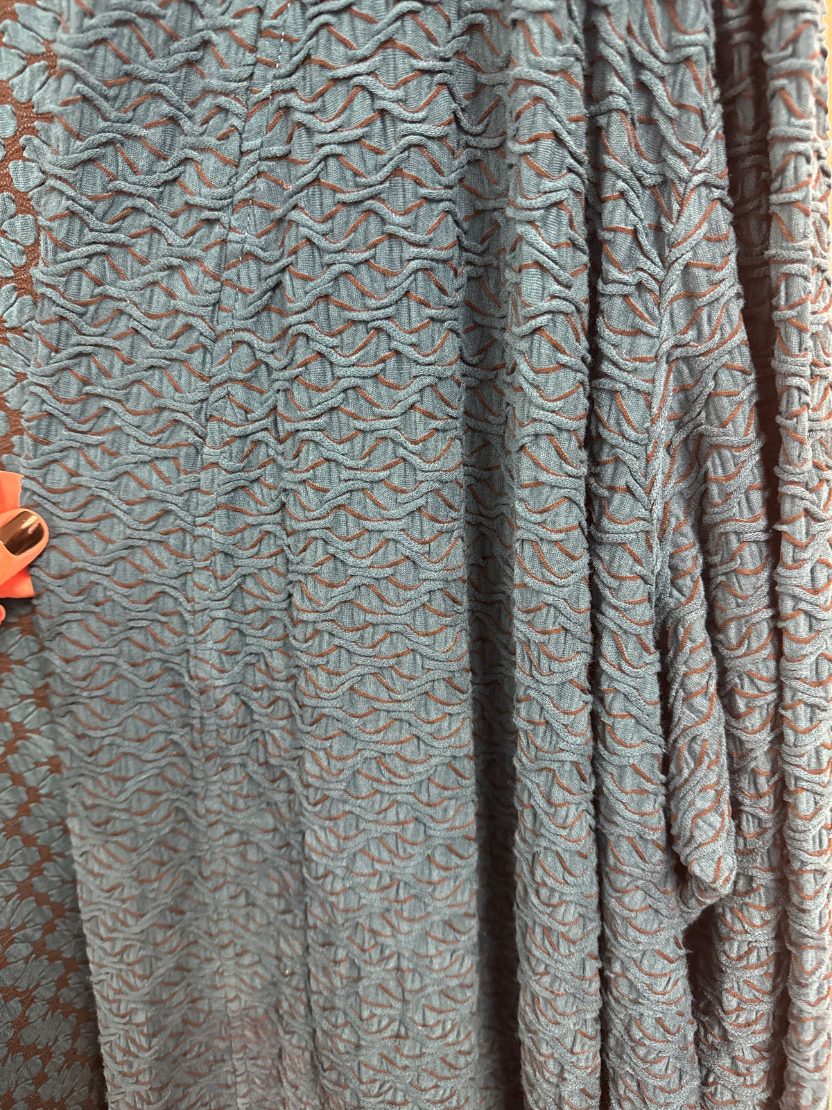 Teal Textured Tunic - Nyah