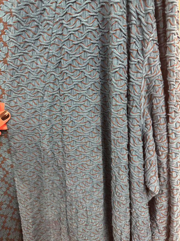 Teal Textured Tunic - Nyah