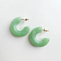Chloe Hoops | Sage