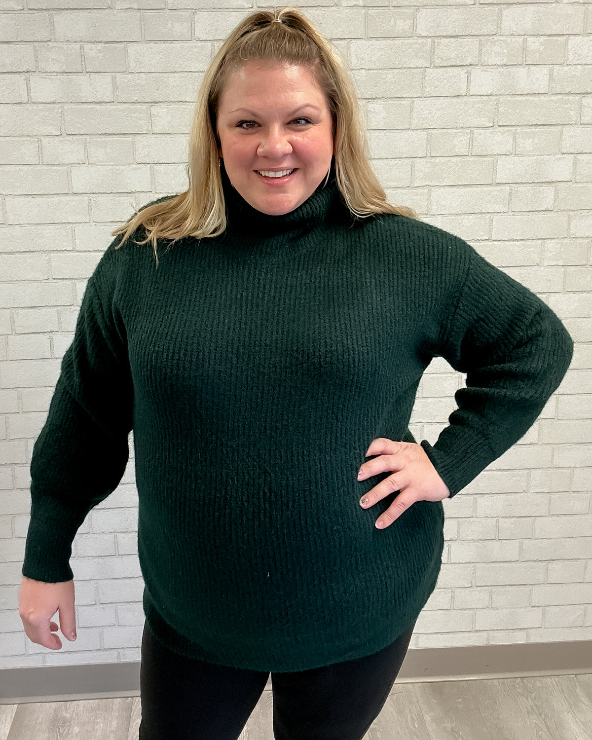 The Cora Sweater | Green