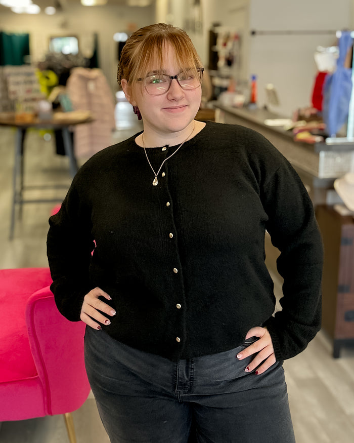 Piper Cardigan | Black