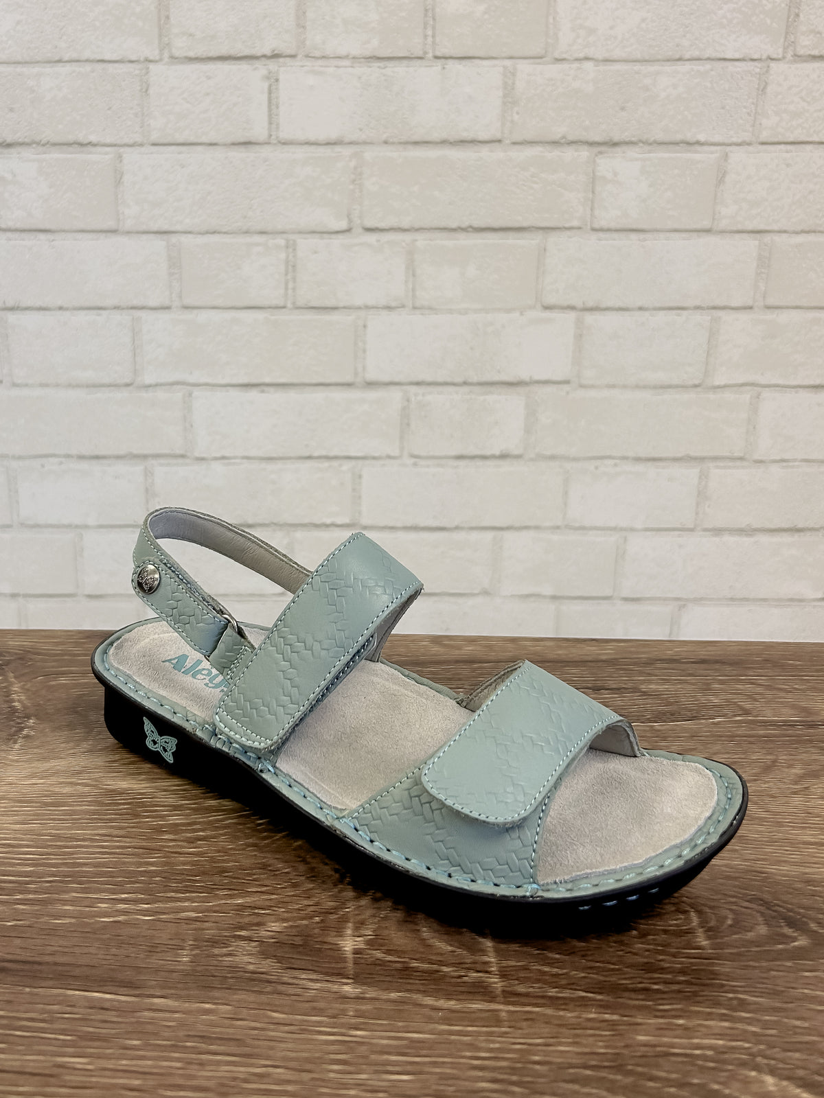 Verona Sandal | Basketry Sky