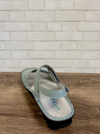 Verona Sandal | Basketry Sky