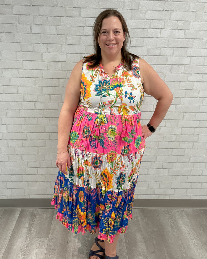 Sleeveless Boho Dress | Le Monre