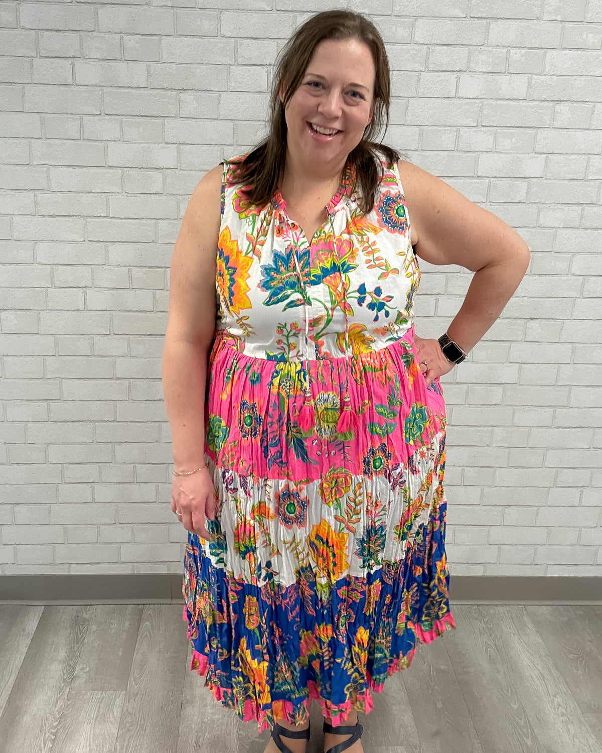 Sleeveless Boho Dress | Le Monre