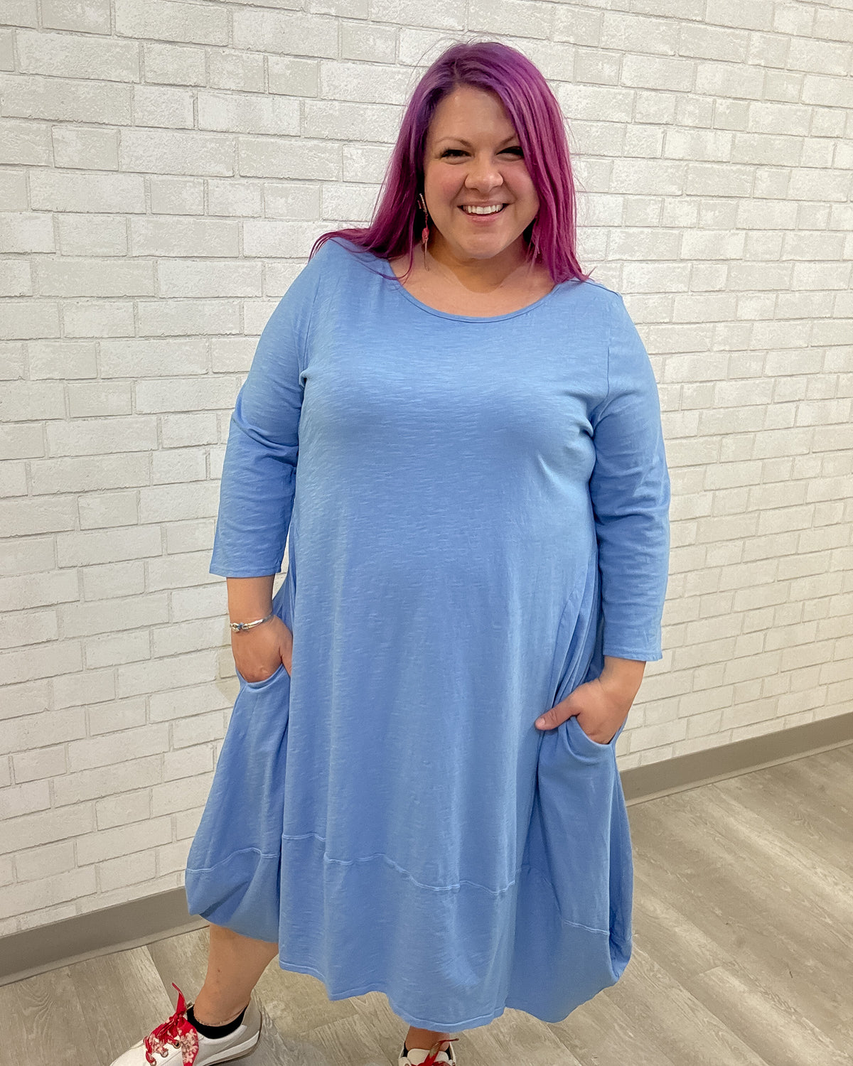 Cotton Lantern Dress | Cool