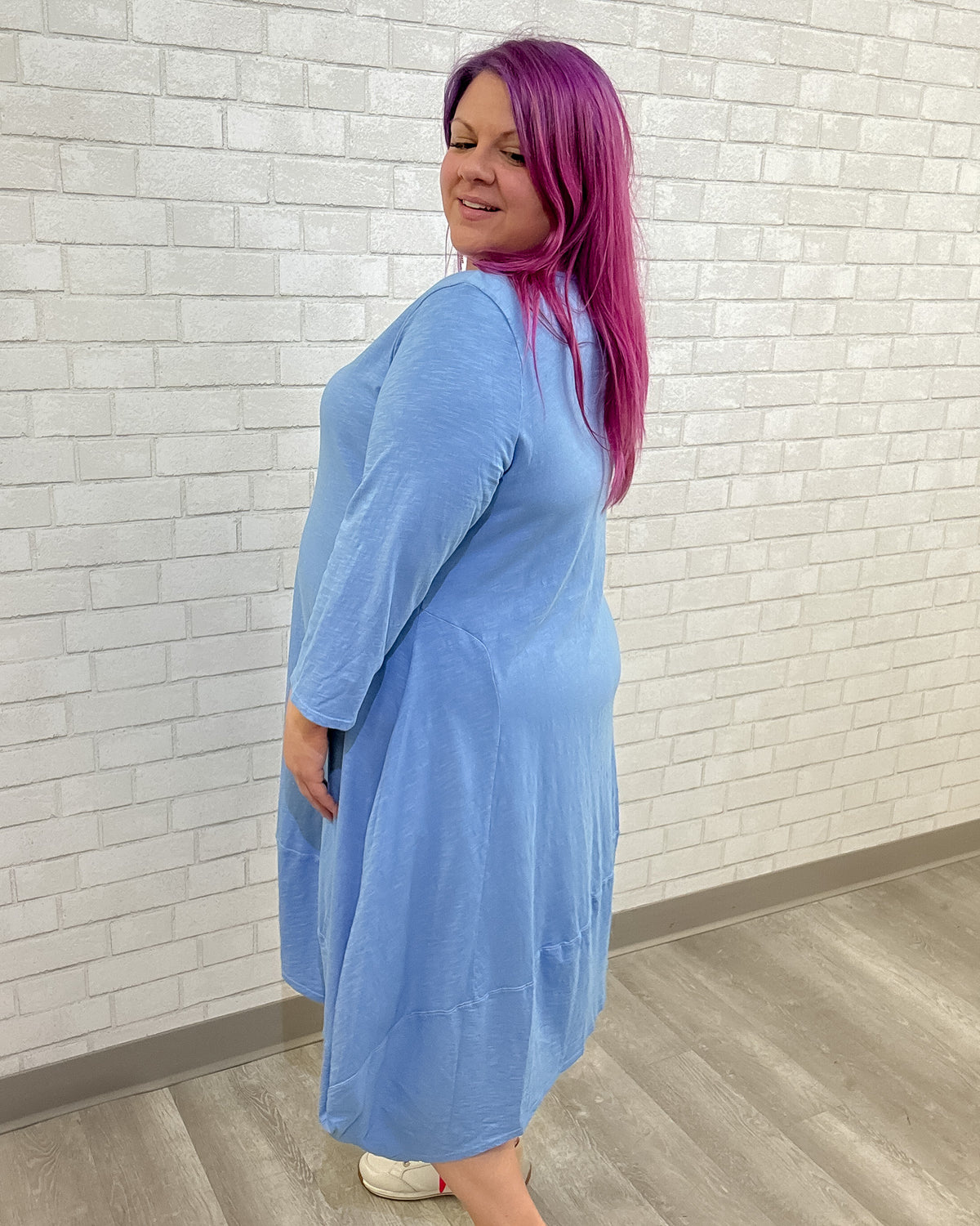 Cotton Lantern Dress | Cool