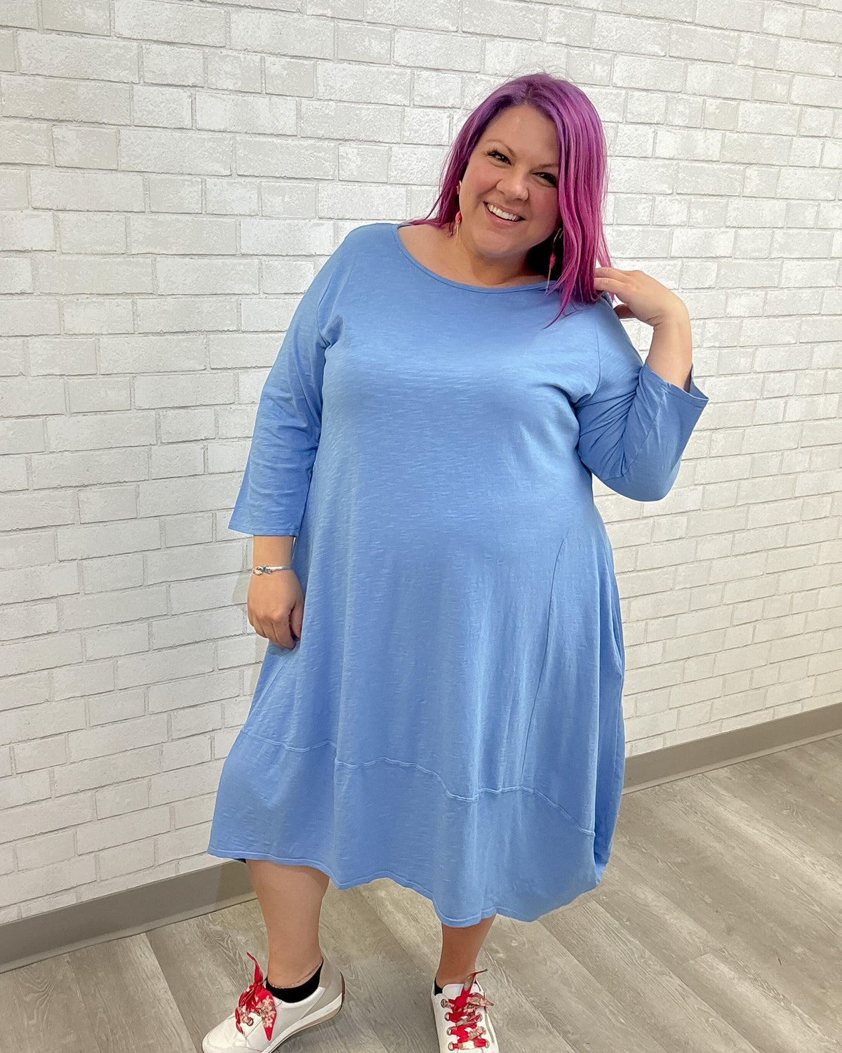 Cotton Lantern Dress | Cool