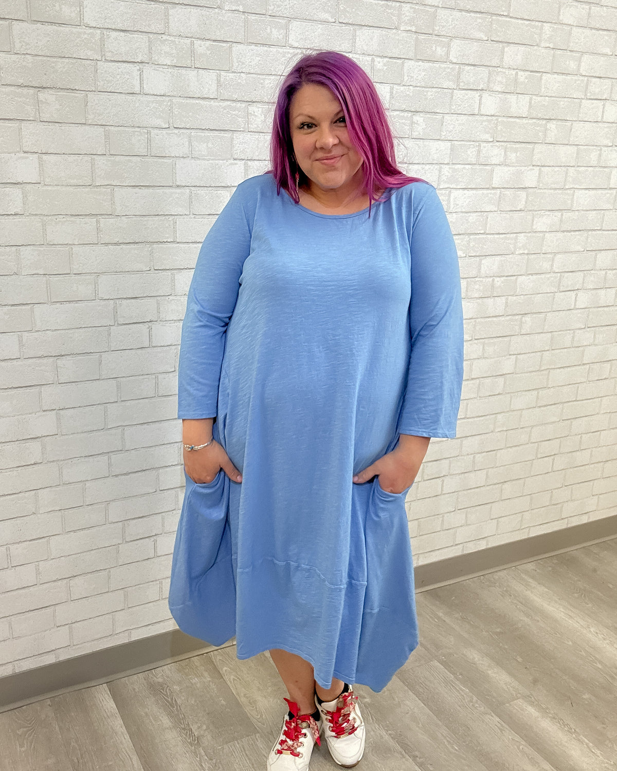 Cotton Lantern Dress | Cool