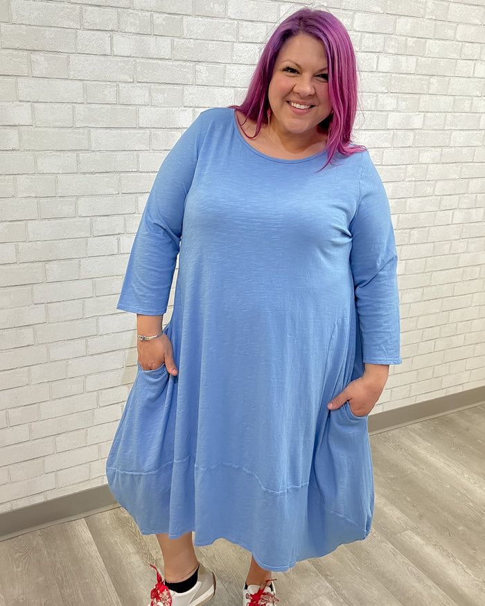 Cotton Lantern Dress | Cool