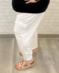 Multi Pocket Pant | White