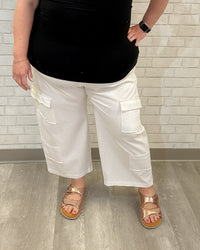 Multi Pocket Pant | White