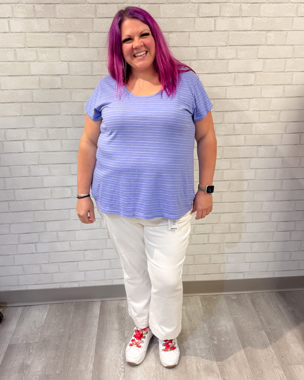 High Waist Cropped Bootcut | Ecru