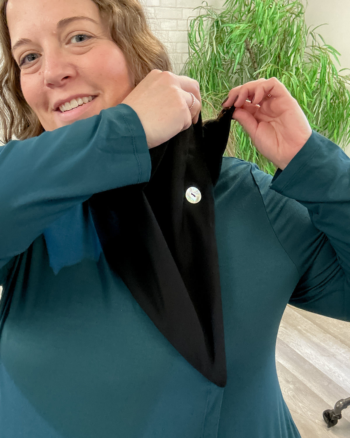 Canarana Cardigan | Peacock