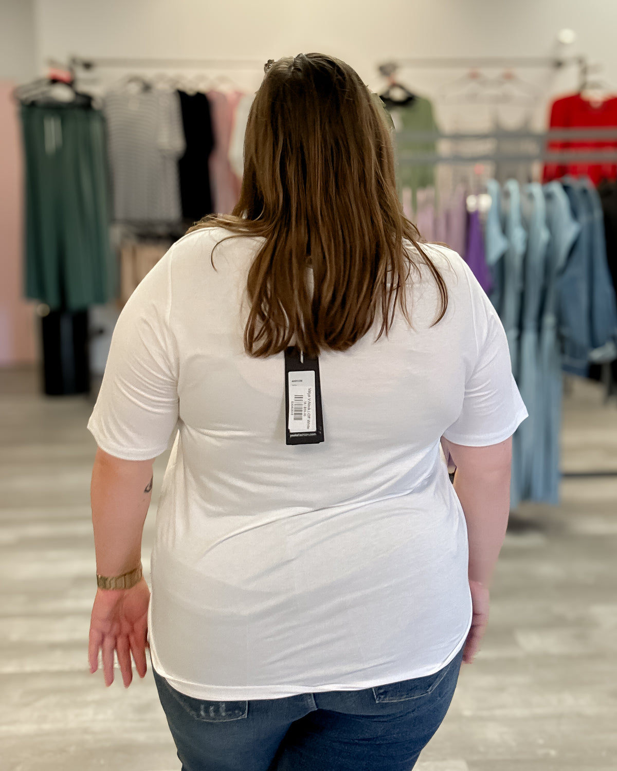 Valya V-Neck | Off White