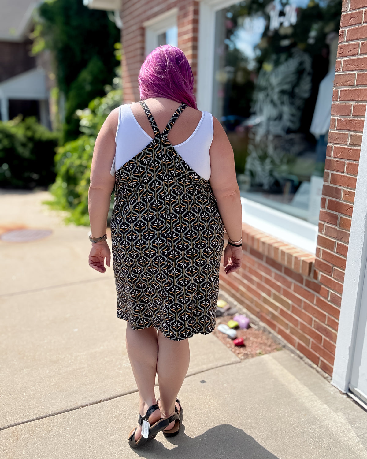 Macy Dress | Retro Floral