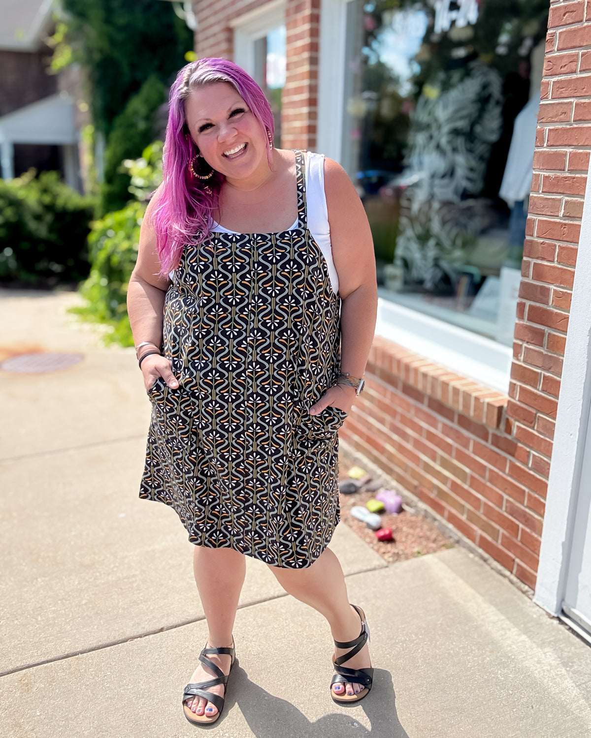 Macy Dress | Retro Floral