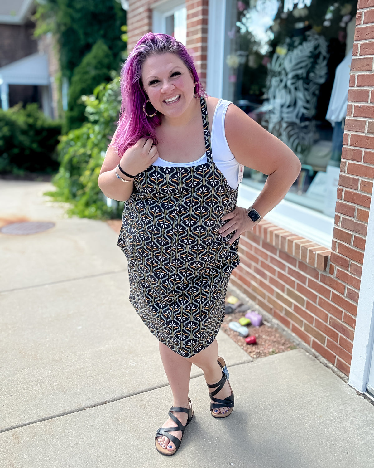 Macy Dress | Retro Floral