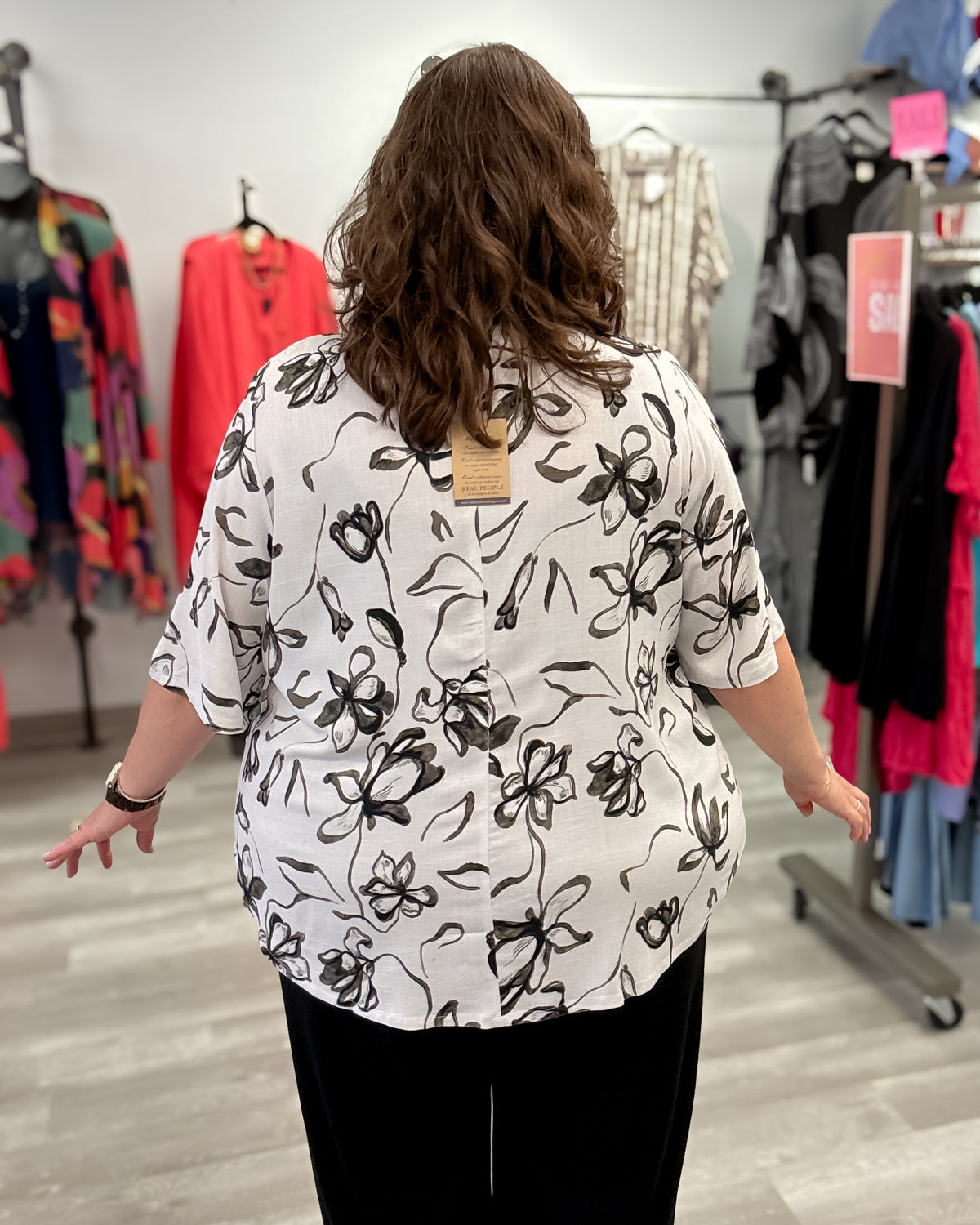 Liza Linen Bamboo Top | Affection