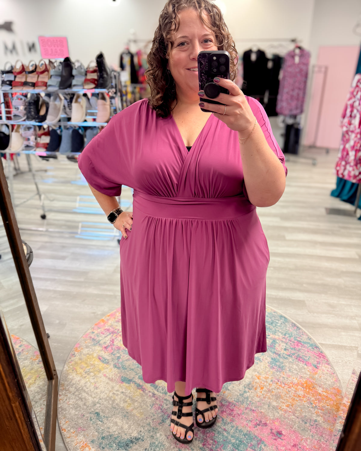 Gia Midi Dress | Azalea