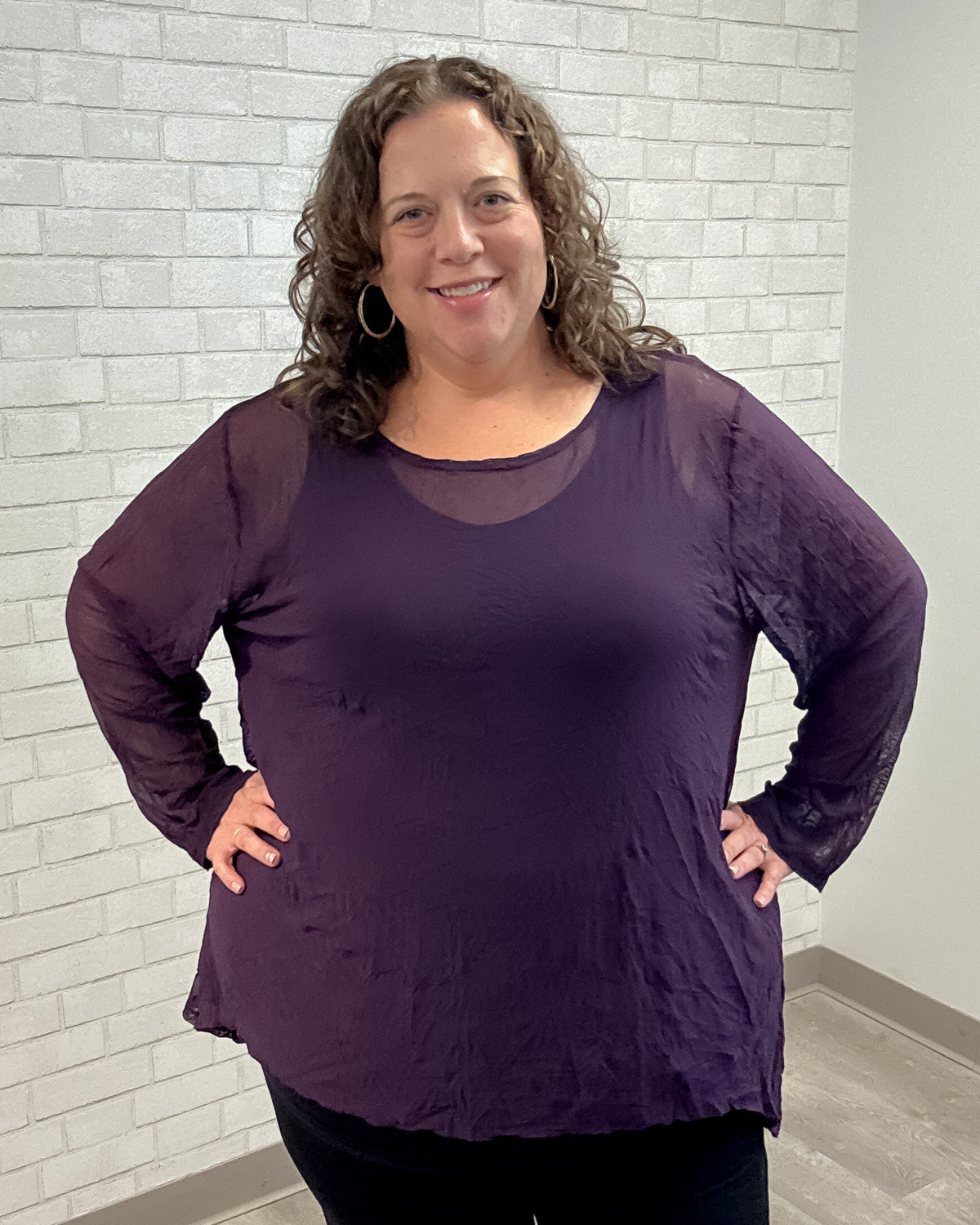 Marlowe Top | Mulberry Crush